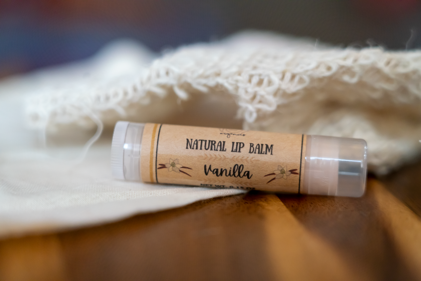 All Natural Lip Balm made from high quality safe and natural ingredients that keeps lips soft, moisturized and protected.